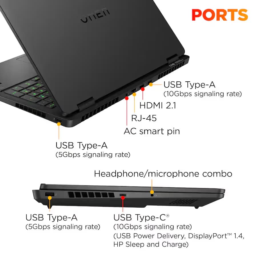 HP OMEN 16-inch 2K 144Hz Gaming Laptop 16-ap0053dx image