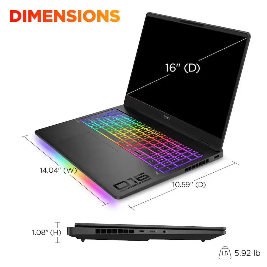 HP OMEN MAX 16-inch 240Hz Gaming Laptop - B69J2UA#ABA image