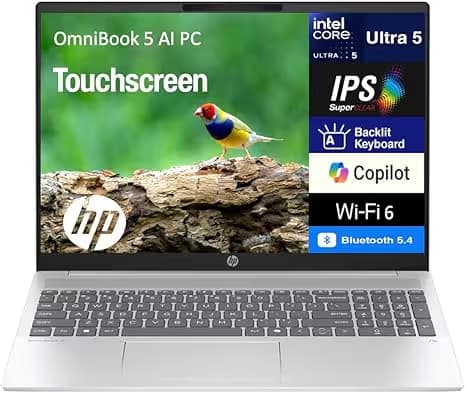 HP OmniBook 5 16-inch OLED Touch Laptop 16-fb0135dx image