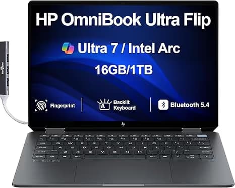 HP OmniBook Ultra Flip 14-fh0013dx 14-inch 3K OLED Touch Laptop main image