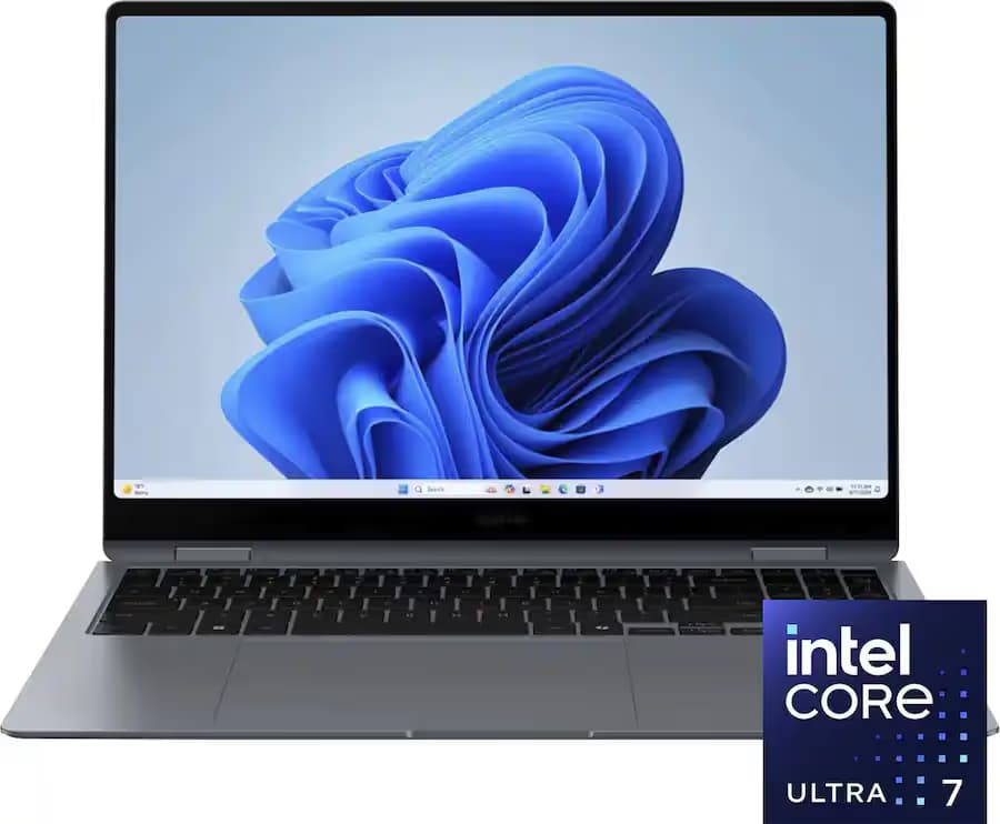 Samsung Galaxy Book4 Pro 360 16-inch 2-in-1, Moonstone Gray (NP960QGK-KG1US) main image