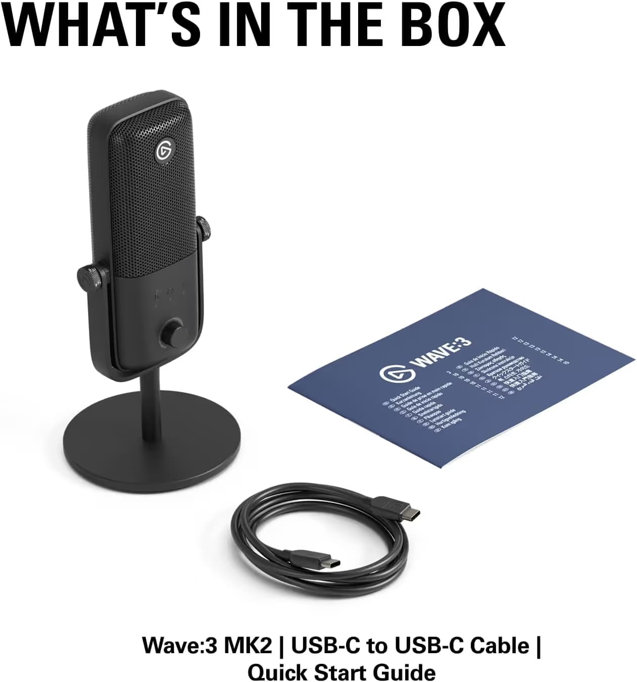 Elgato Wave:3 MK.2 USB Condenser Microphone image
