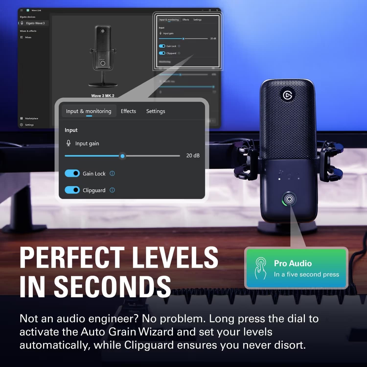 Elgato Wave:3 MK.2 USB Condenser Microphone image