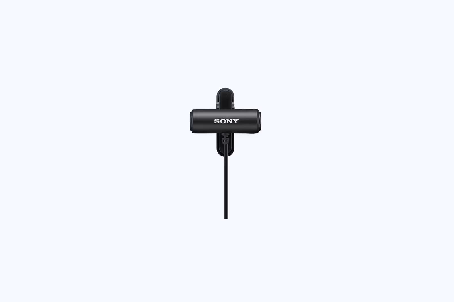 Sony ECM-LV1 Omnidirectional Stereo Lavalier Microphone image