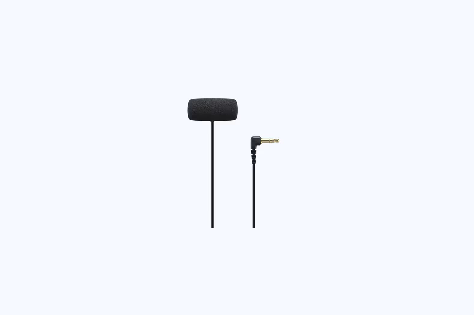 Sony ECM-LV1 Omnidirectional Stereo Lavalier Microphone image