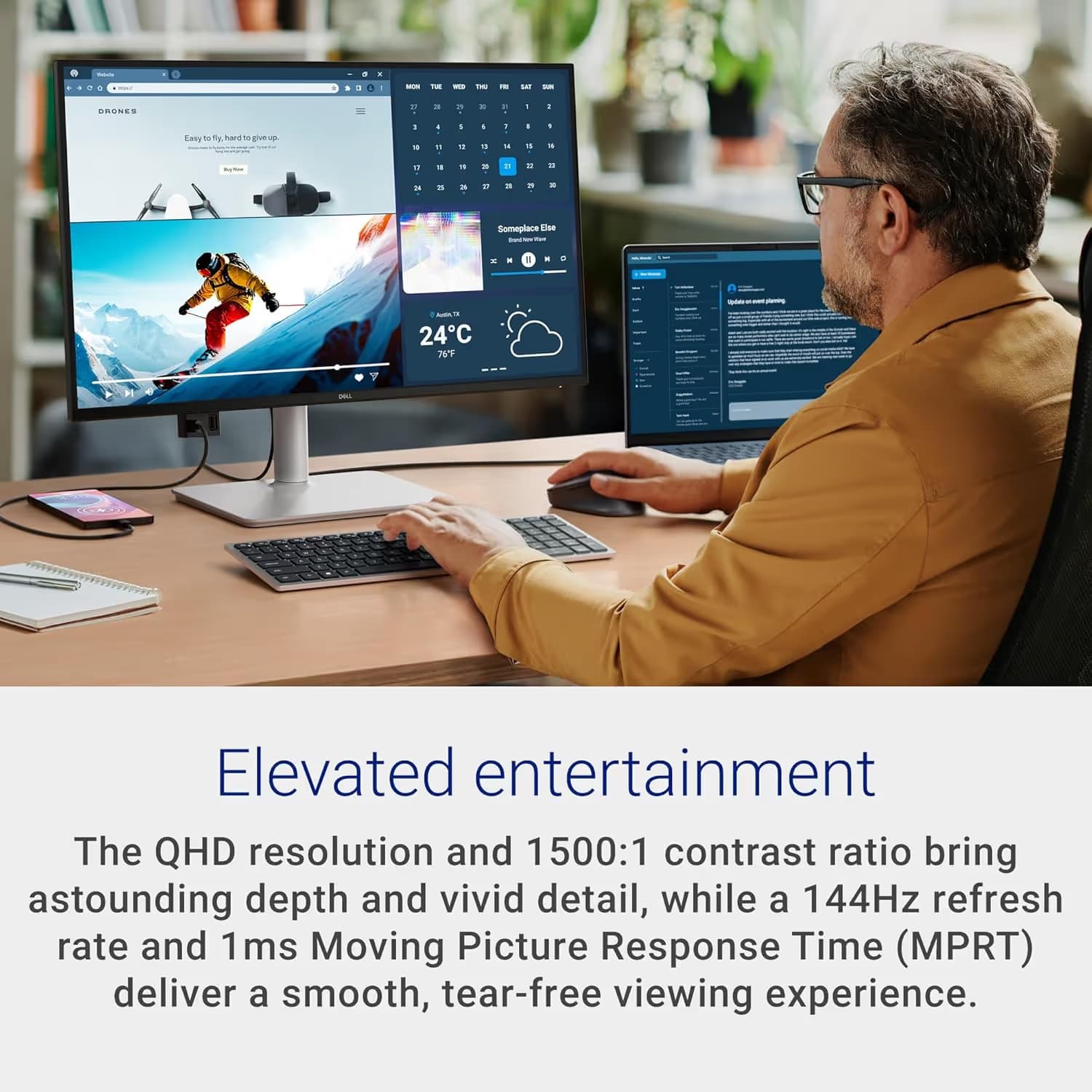 Dell 27 Plus QHD USB-C Monitor - S2725DC image