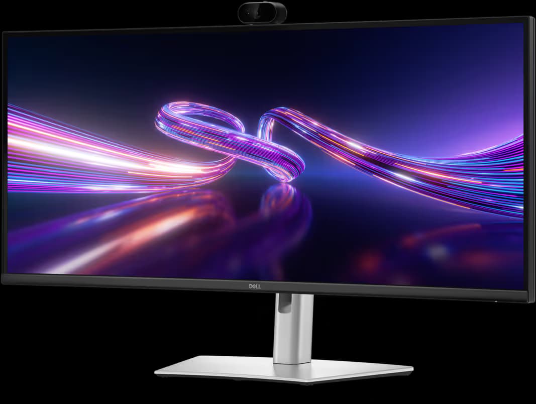 Dell Pro P 34 USB-C Hub Webcam Monitor - P3426WEV image