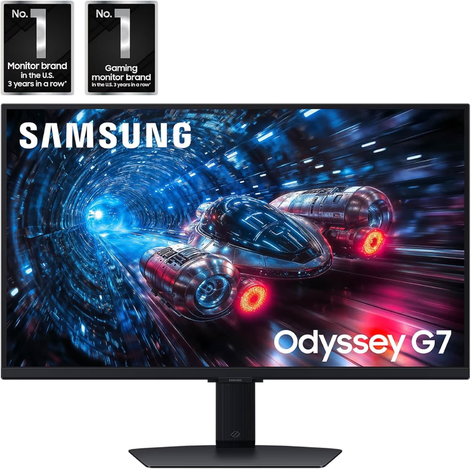 Samsung 27-inch Odyssey G70F 4K Dual Mode IPS Gaming Monitor - LS27FG706ENXZA image