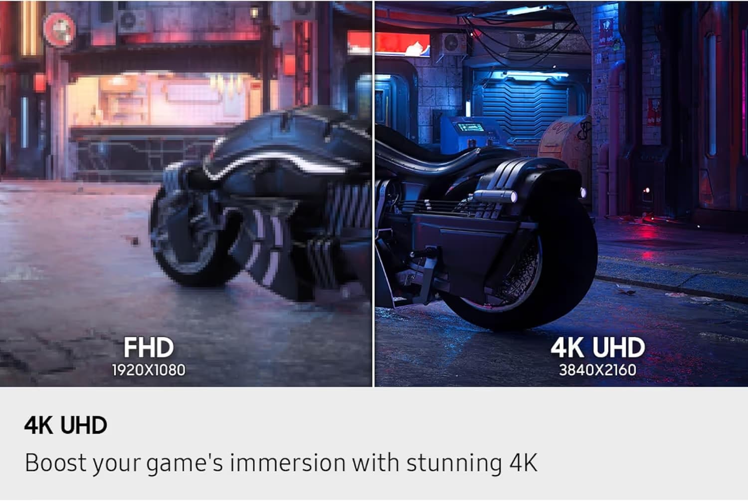 Samsung 27-inch Odyssey G70F 4K Dual Mode IPS Gaming Monitor - LS27FG706ENXZA image
