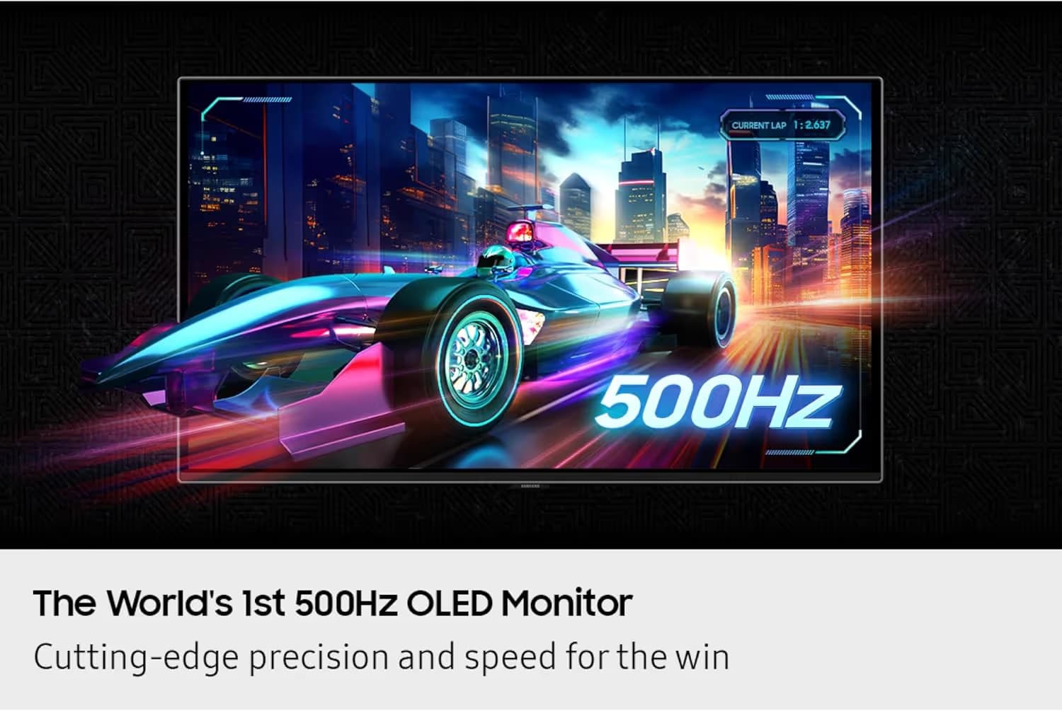 Samsung 27-inch Odyssey OLED G6 G60SF QHD 500Hz Gaming Monitor image