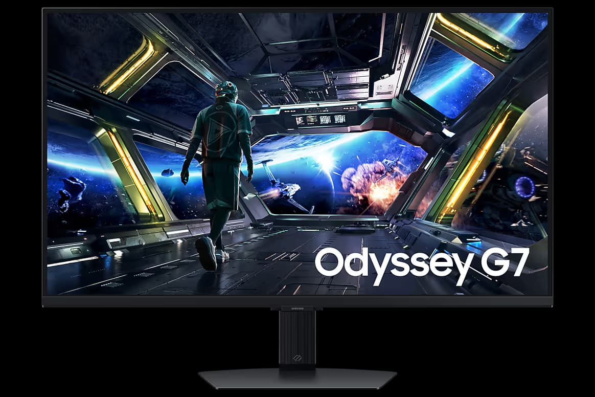 Samsung 32 inch Odyssey G7 G70D 4K UHD IPS 144Hz Gaming Monitor main image