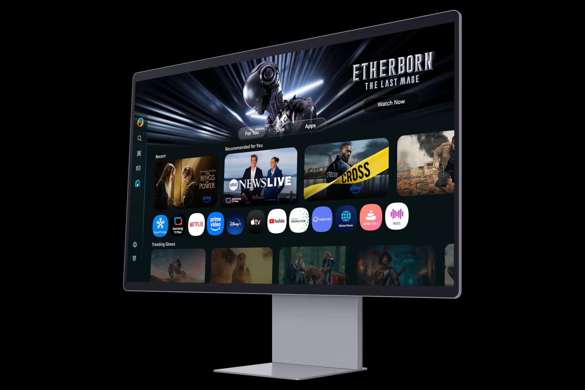Samsung 32-inch Smart Monitor M9 M90SF 4K OLED (LS32FM902SNXZA) image