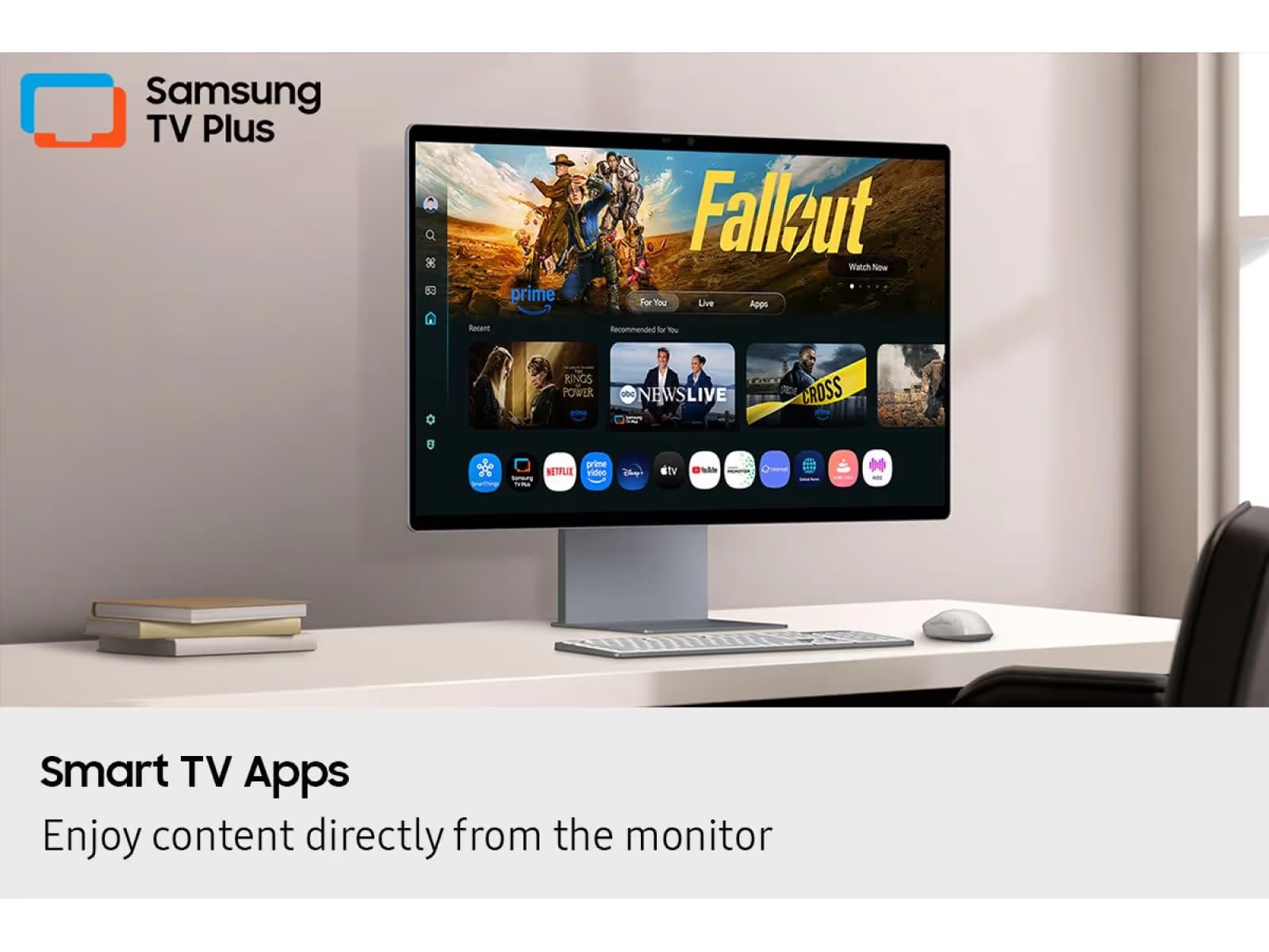 Samsung 32-inch Smart Monitor M9 M90SF 4K OLED (LS32FM902SNXZA) image