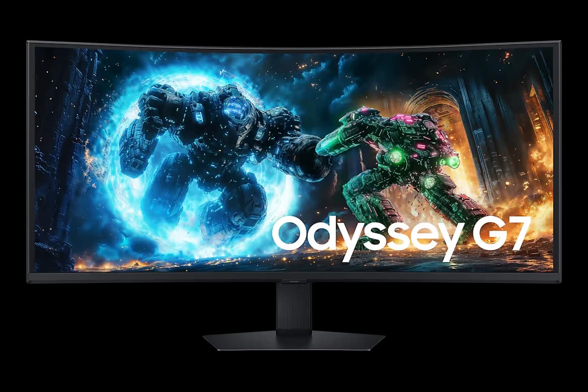 Samsung 40-inch Odyssey G7 G75F WUHD 180Hz Curved Gaming Monitor - LS40FG75DENXZA image