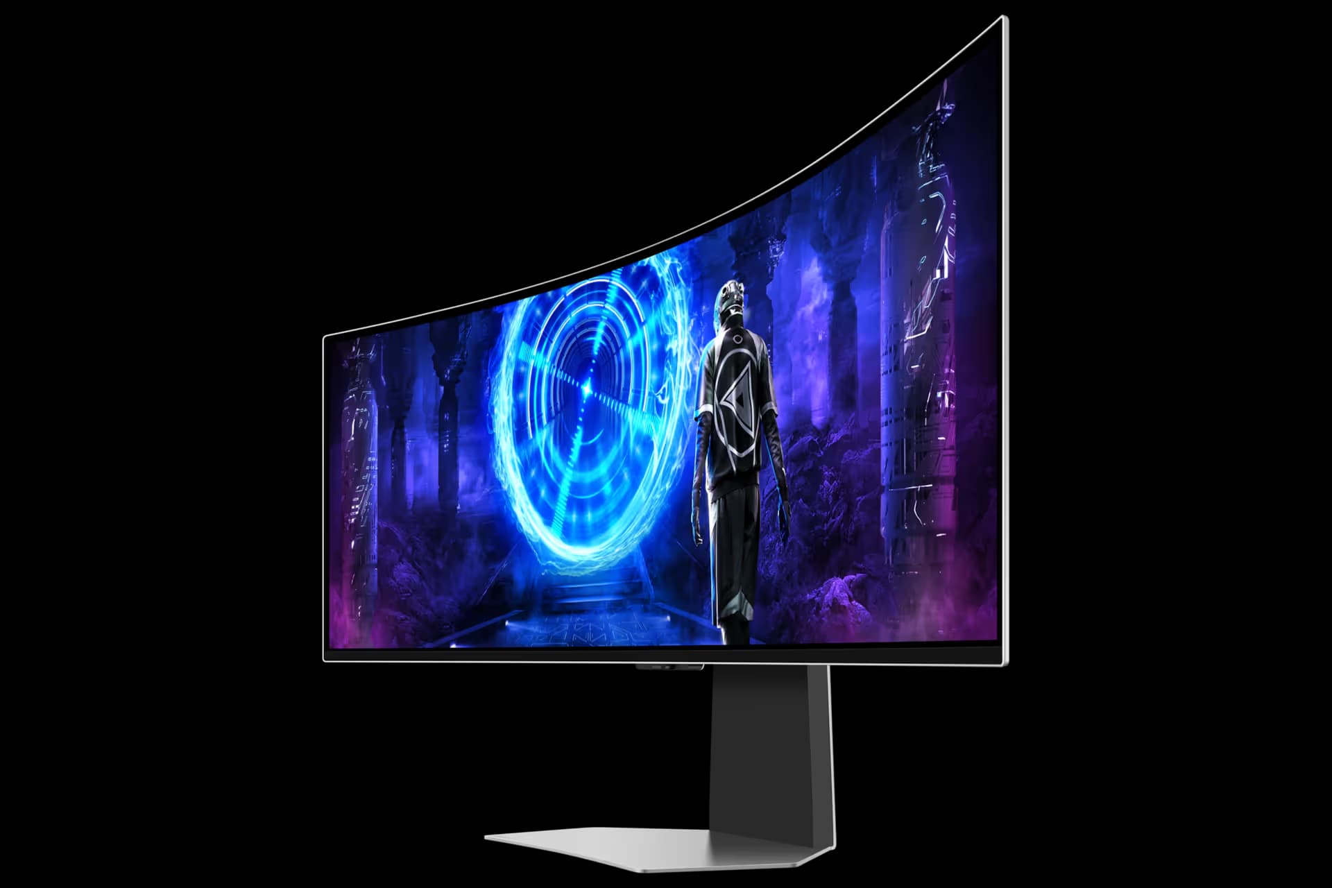 Samsung 49-inch Odyssey OLED G9 G95SD Dual QHD 240Hz Curved Gaming Monitor image