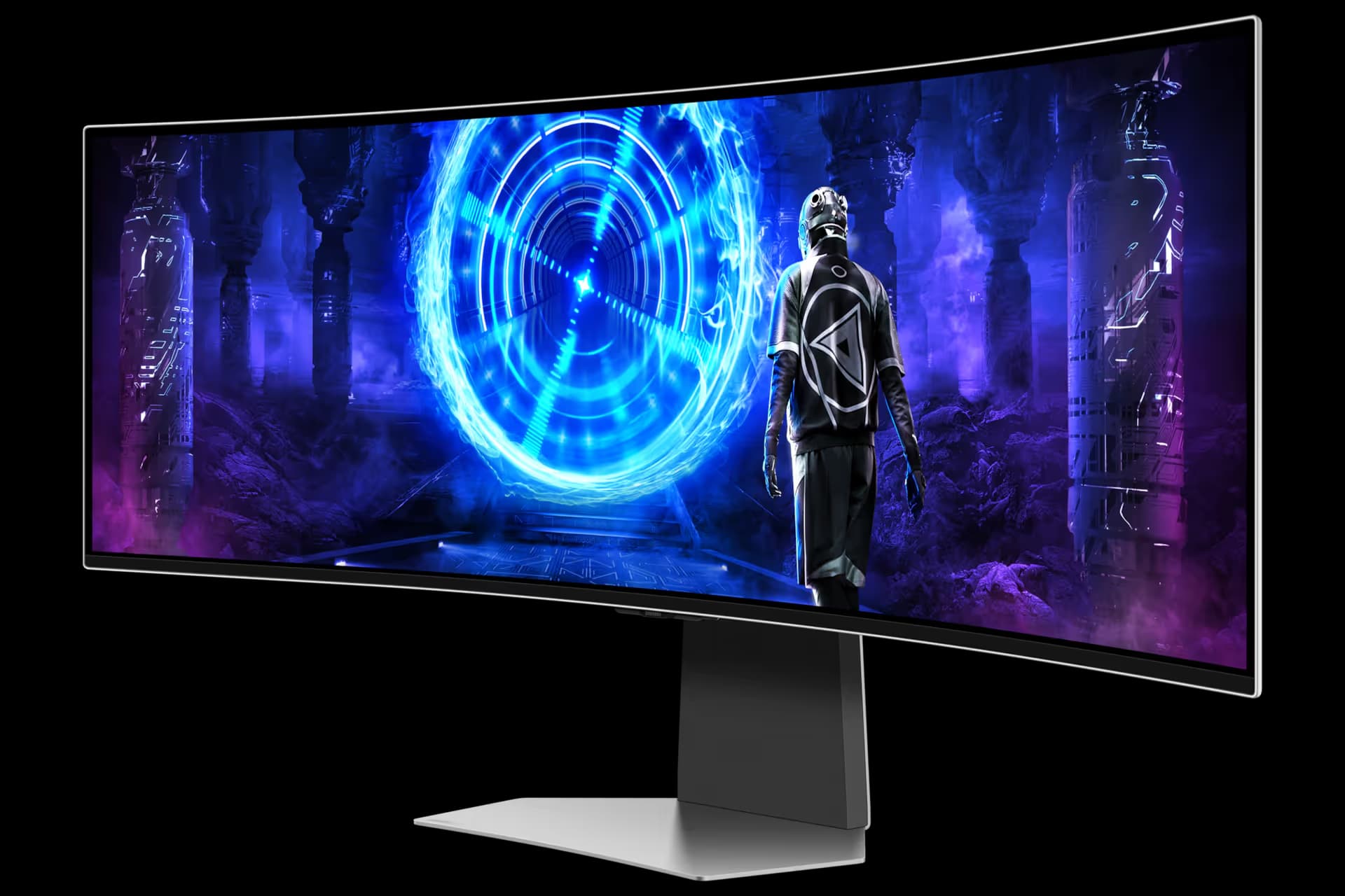 Samsung 49-inch Odyssey OLED G9 G95SD Dual QHD 240Hz Curved Gaming Monitor image
