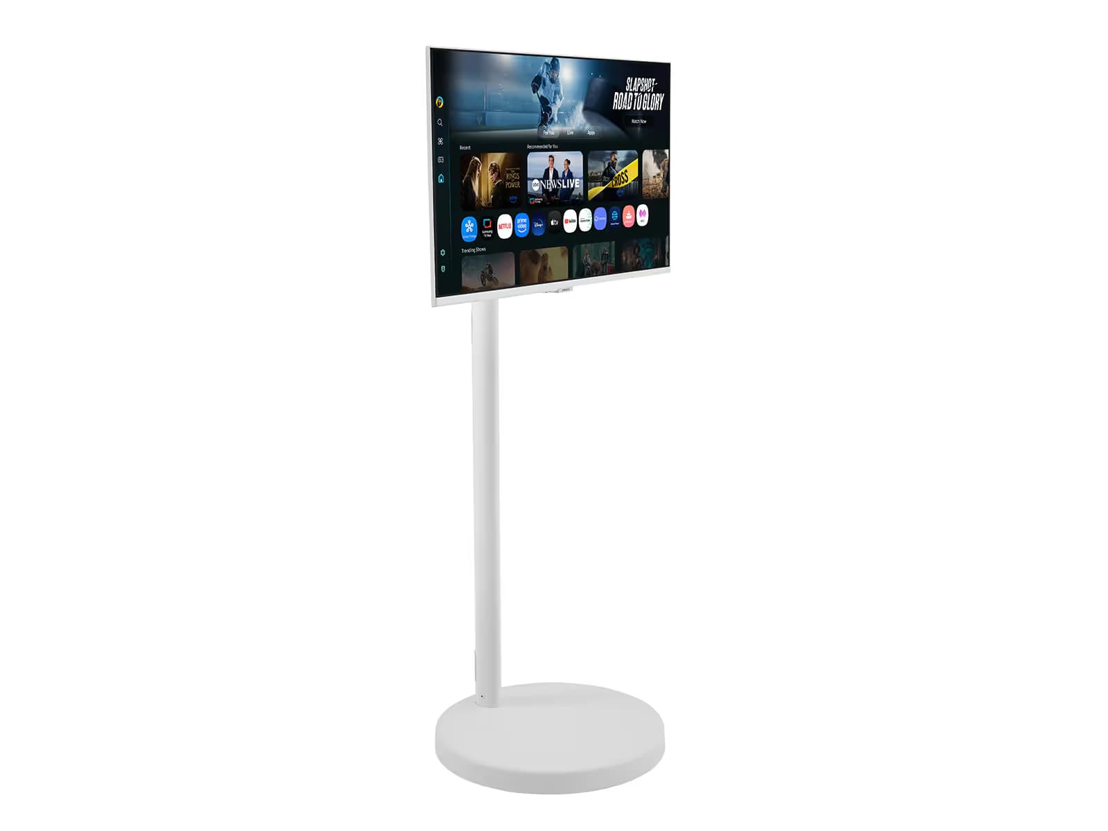 Samsung Movingstyle M7 32-inch 4K Smart Monitor with Adjustable Rolling Stand image