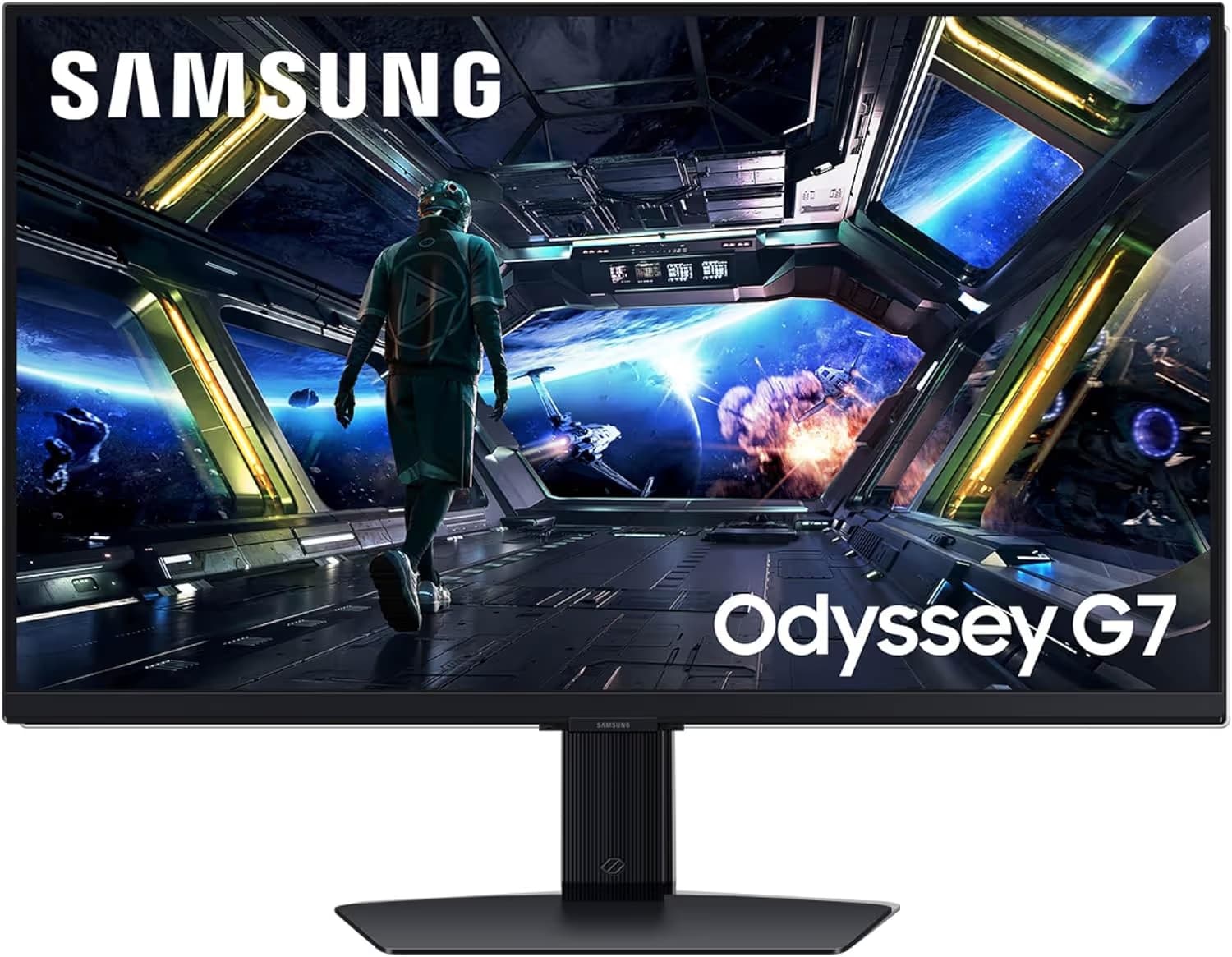 Samsung Odyssey G7 G70D 32-inch 4K UHD 144Hz Smart Gaming Monitor LS32DG702ENXZA main image