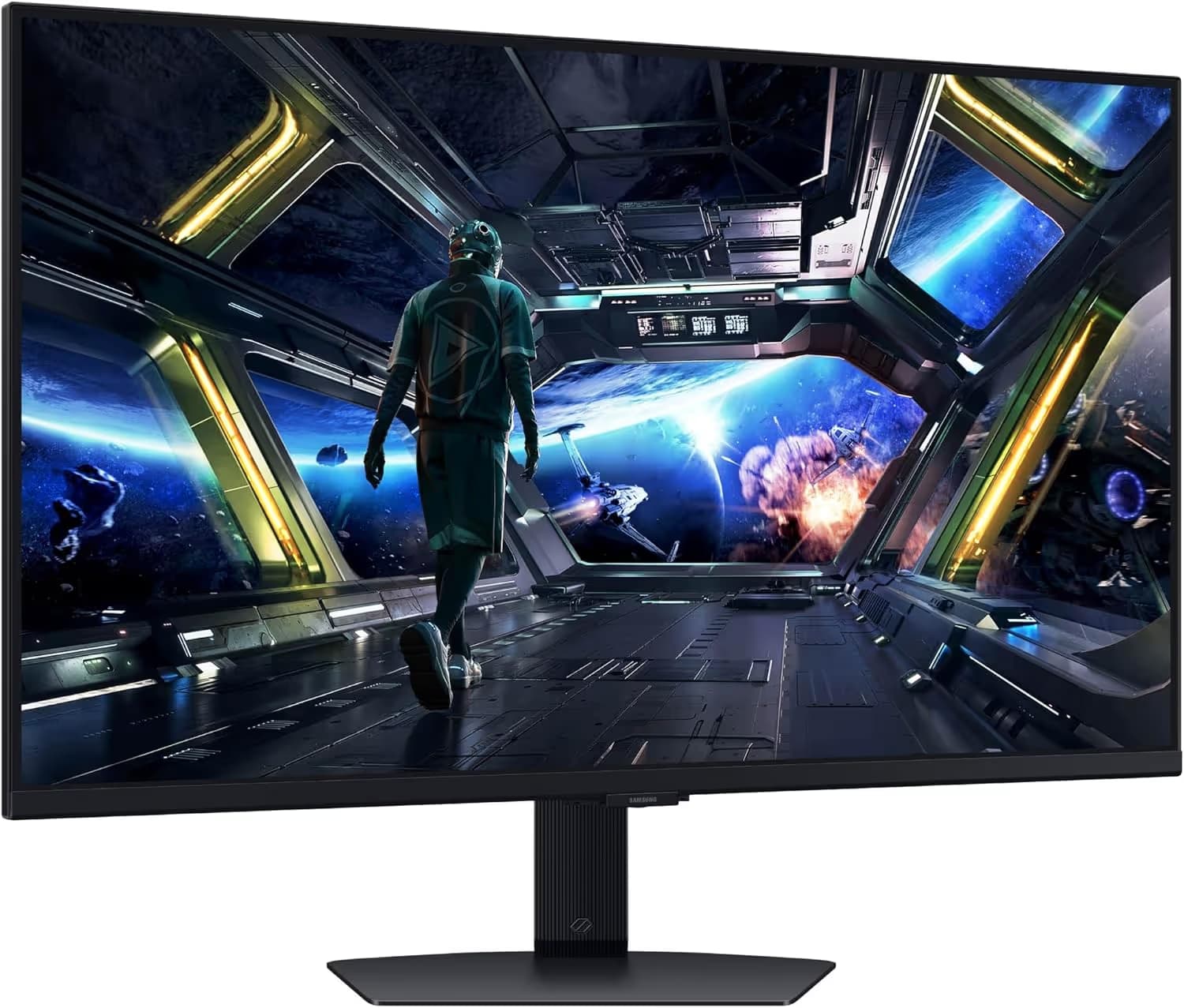Samsung Odyssey G7 G70D 32-inch 4K UHD 144Hz Smart Gaming Monitor LS32DG702ENXZA image