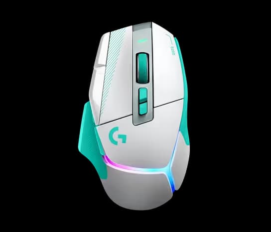 Logitech G502 X Plus Wireless RGB Gaming Mouse White/Mint main image