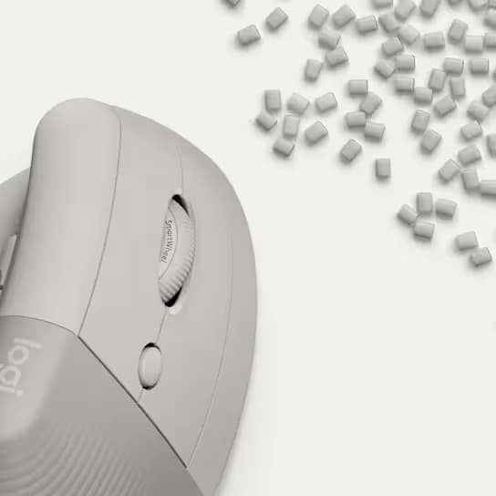 Logitech Lift Left Vertical Ergonomic Mouse - Sand image