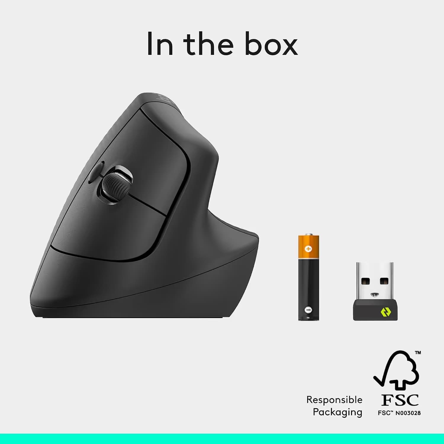 Logitech Lift Vertical Ergonomic Mouse image