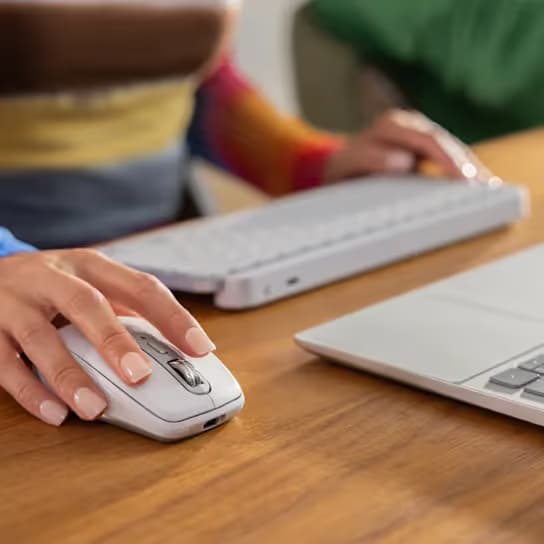 Logitech MX Anywhere 3S Wireless Bluetooth Mouse - Pale Grey image