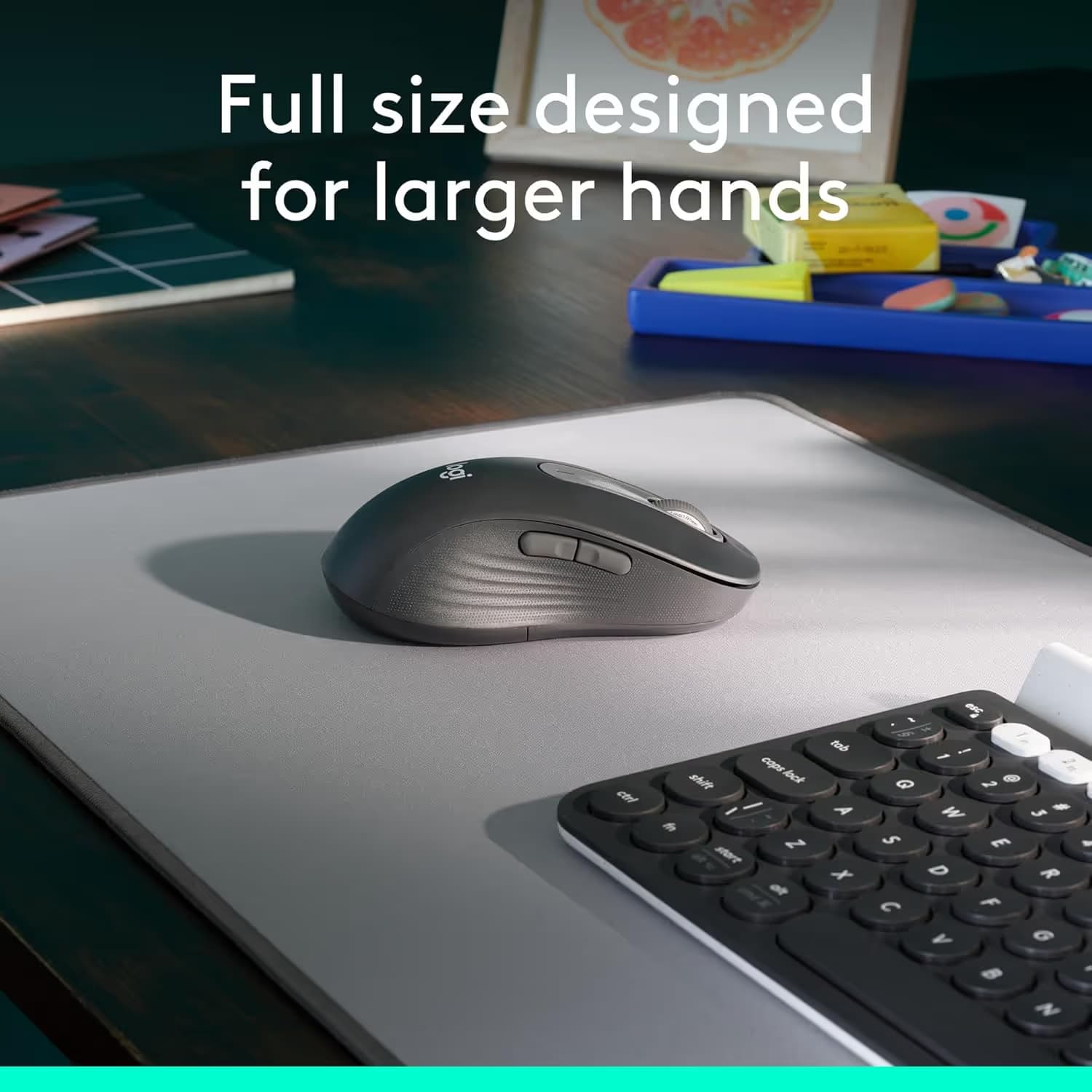 Logitech Signature M650 L Left Wireless Mouse - Graphite image