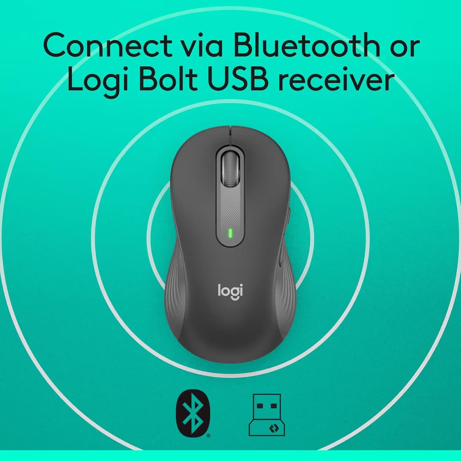 Logitech Signature M650 L Left Wireless Mouse - Graphite image