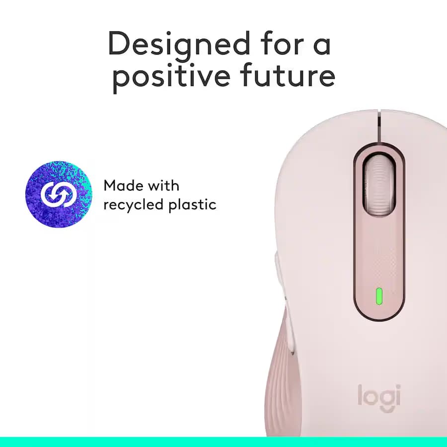 Logitech Signature M650 Wireless Mouse - Rose image