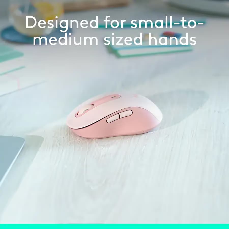 Logitech Signature M650 Wireless Mouse - Rose image