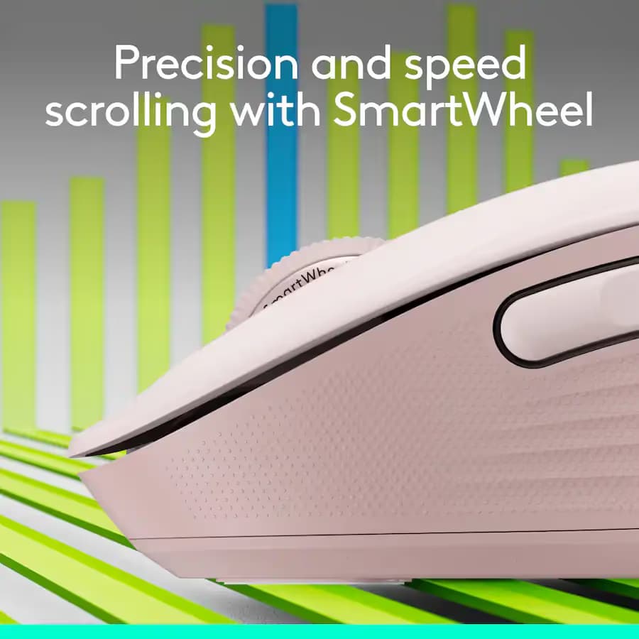 Logitech Signature M650 Wireless Mouse - Rose image