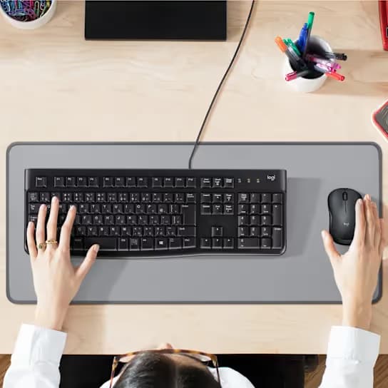 Logitech Desk Mat - Studio Series - Mid Grey image