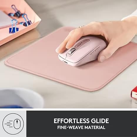 Logitech Mouse Pad Studio Series with Spill-Resistant Surface (Medium) - Darker Rose image