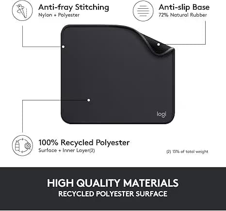 Logitech Mouse Pad - Studio Series - Graphite image