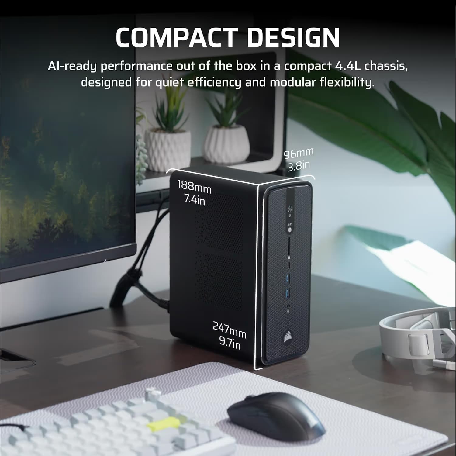 CORSAIR AI Workstation 300 Desktop PC image
