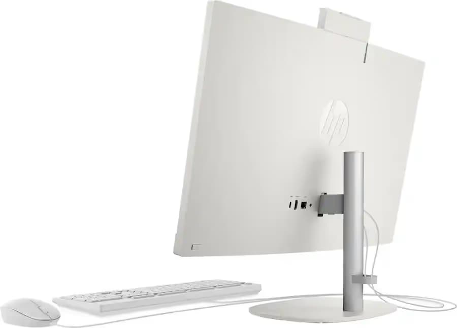 HP 23.8-inch Full HD Touch-Screen All-in-One Desktop 24-cr0014 - i3-N300 - 8GB/512GB - Shell White image