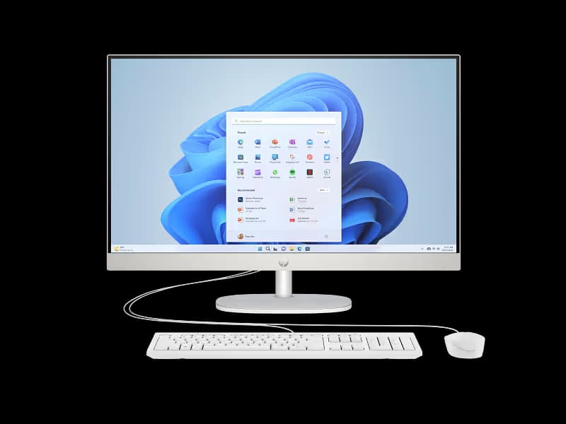 HP 27-cr0044 27-inch Touch-Screen All-in-One Desktop image