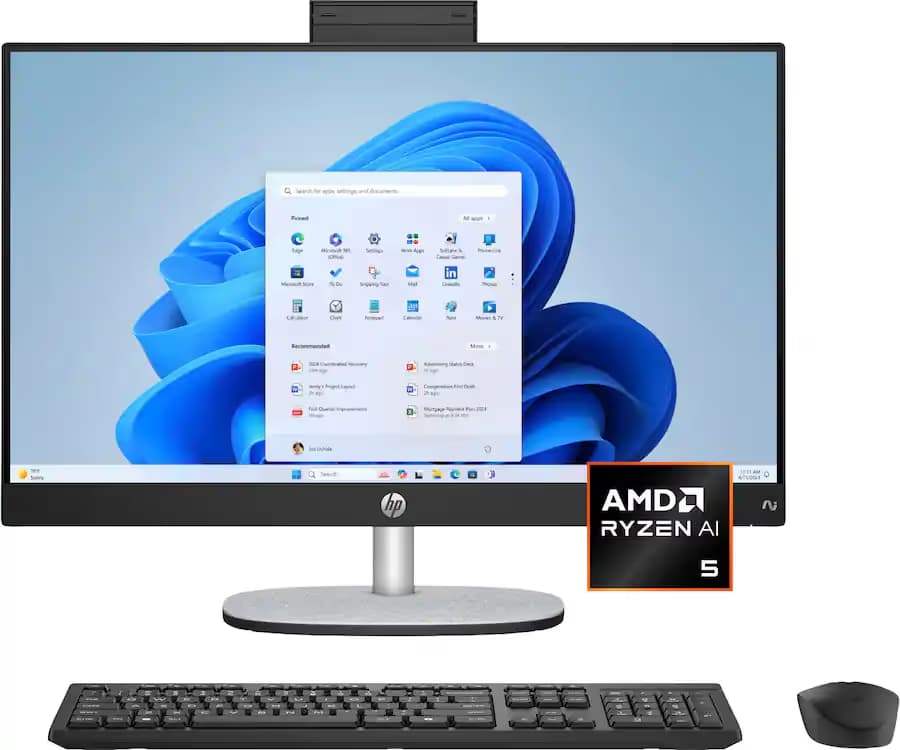 HP Copilot+ PC 24-inch Full HD Touch-Screen All-in-One main image