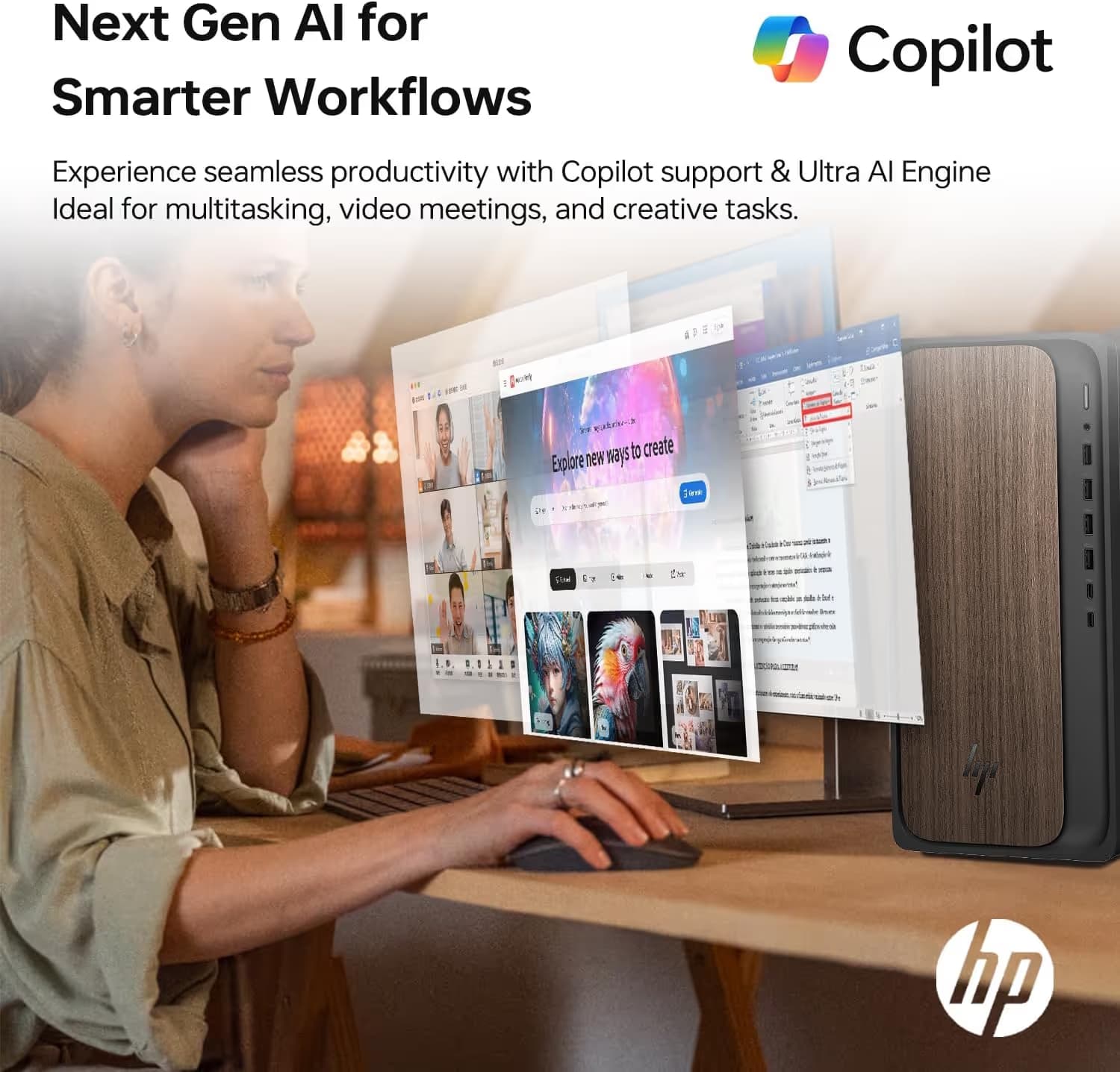 HP OmniDesk Desktop M03-0044 image