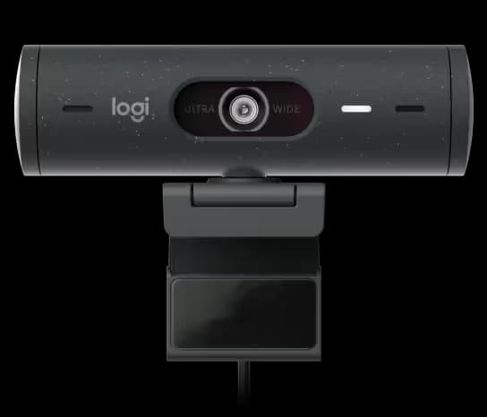 Logitech Brio 500 1080p Webcam with Privacy Cover - Graphite image
