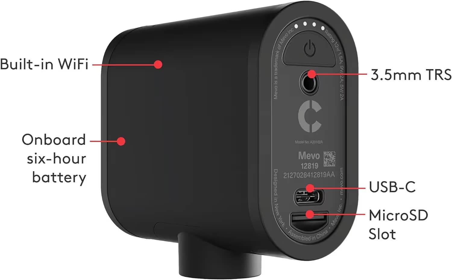 Logitech Mevo Start Live Streaming HD Action Camera image