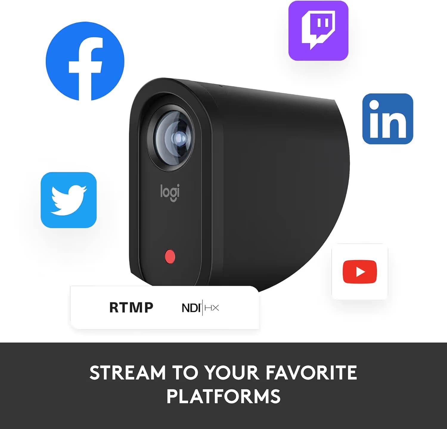 Logitech Mevo Start Live Streaming HD Action Camera image