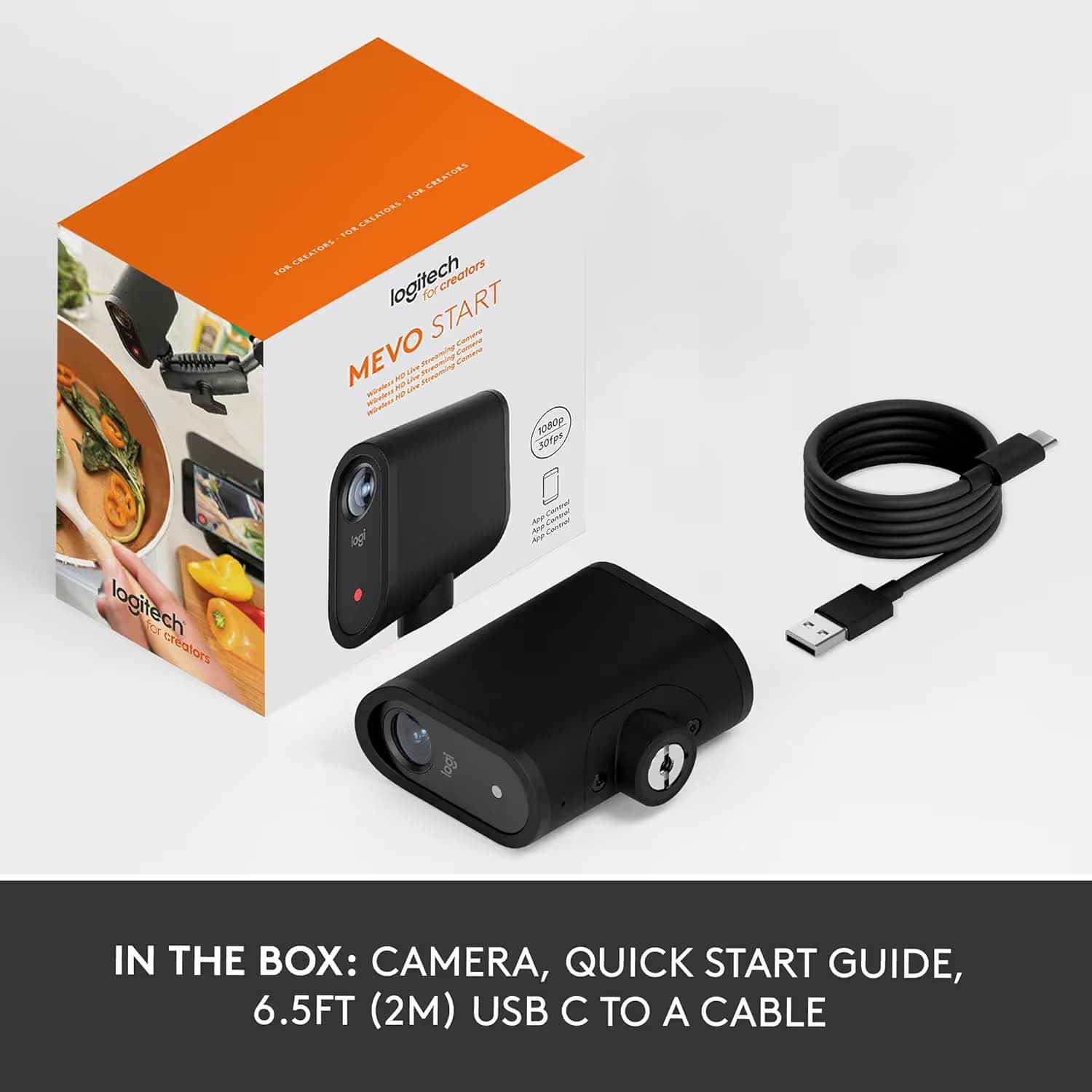Logitech Mevo Start Live Streaming HD Action Camera image