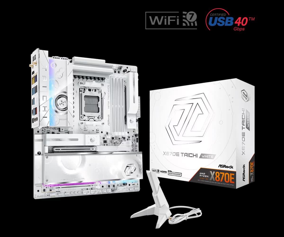AsRock X870E TAICHI White image