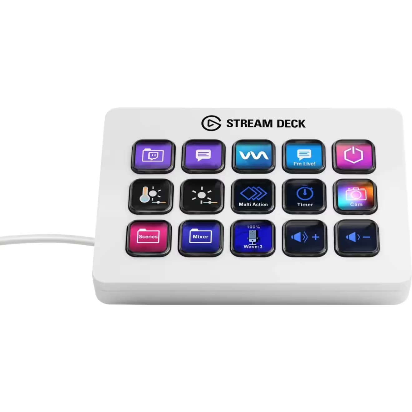 Elgato Stream Deck MK.2 White image