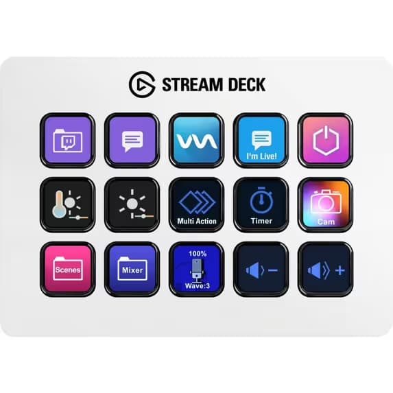 Elgato Stream Deck MK.2 White image
