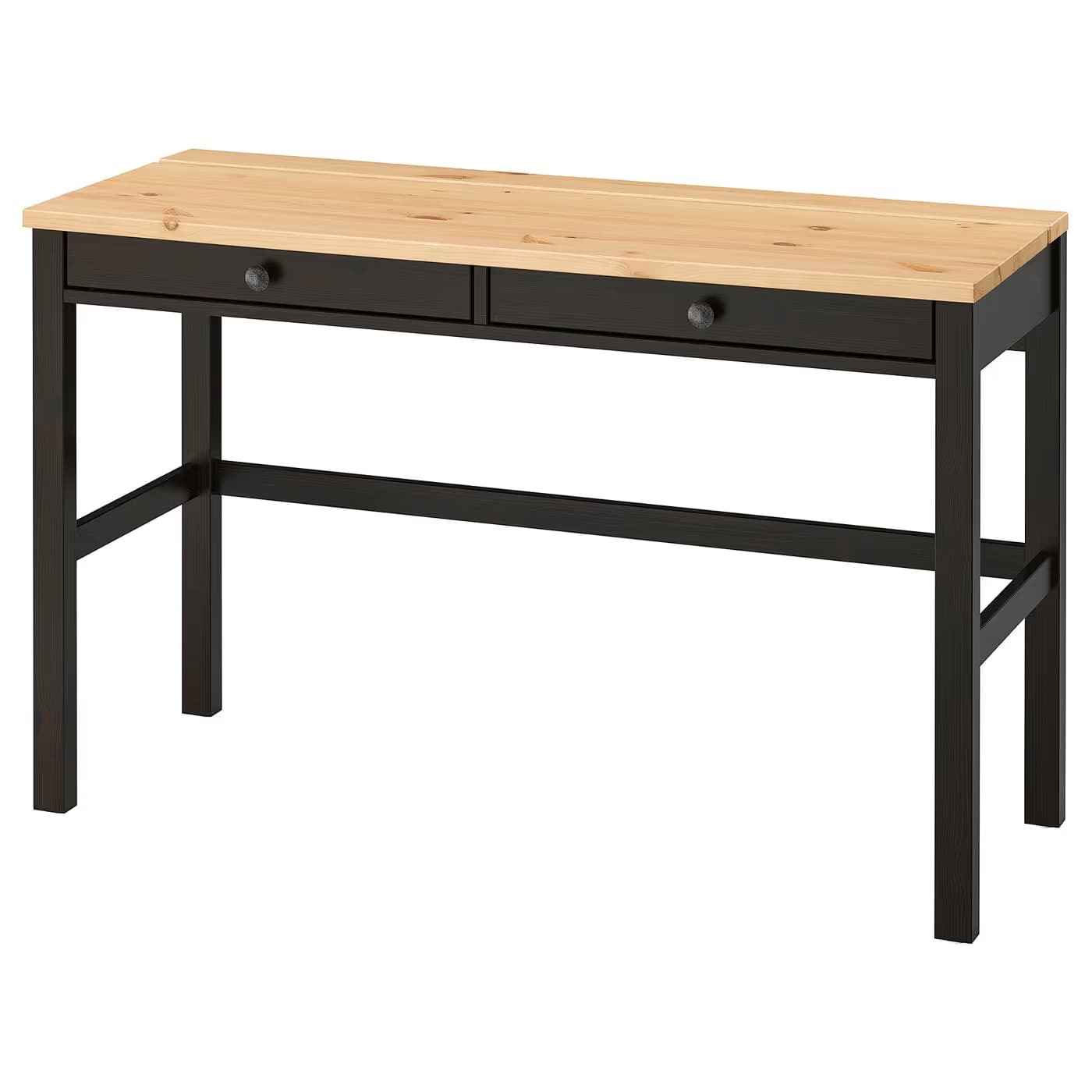 IKEA HEMNES Desk with 2 drawers 47 1/4x18 1/2 " image