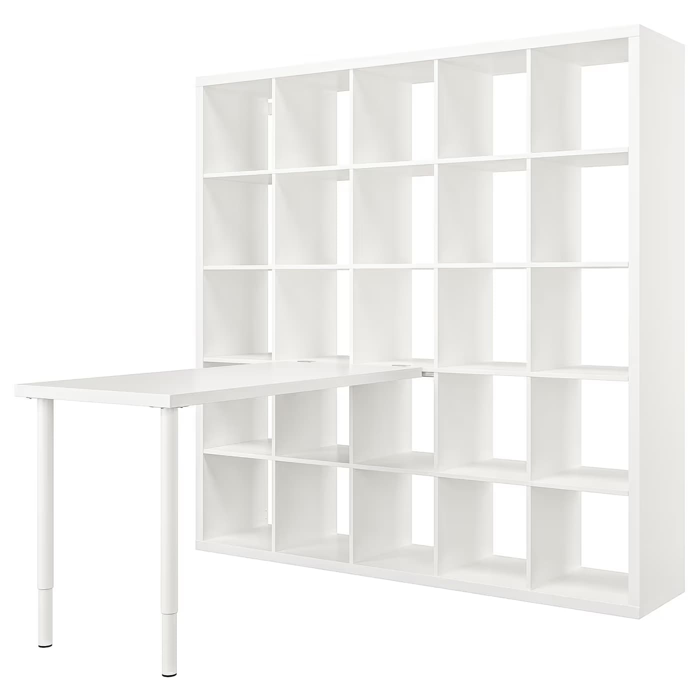 IKEA KALLAX / LAGKAPTEN Workstation 71 5/8x62 5/8x71 5/8 " image