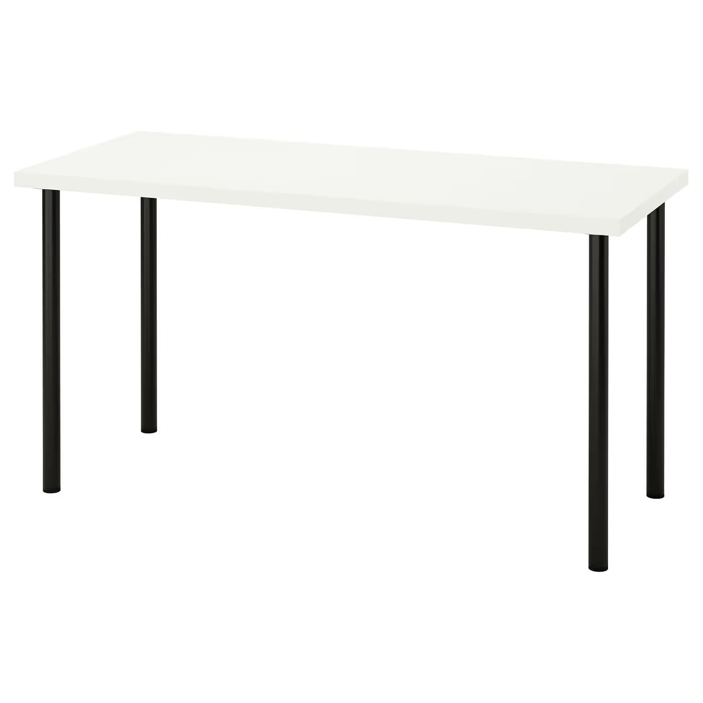 IKEA LAGKAPTEN / ADILS Desk 55 1/8x23 5/8 " image